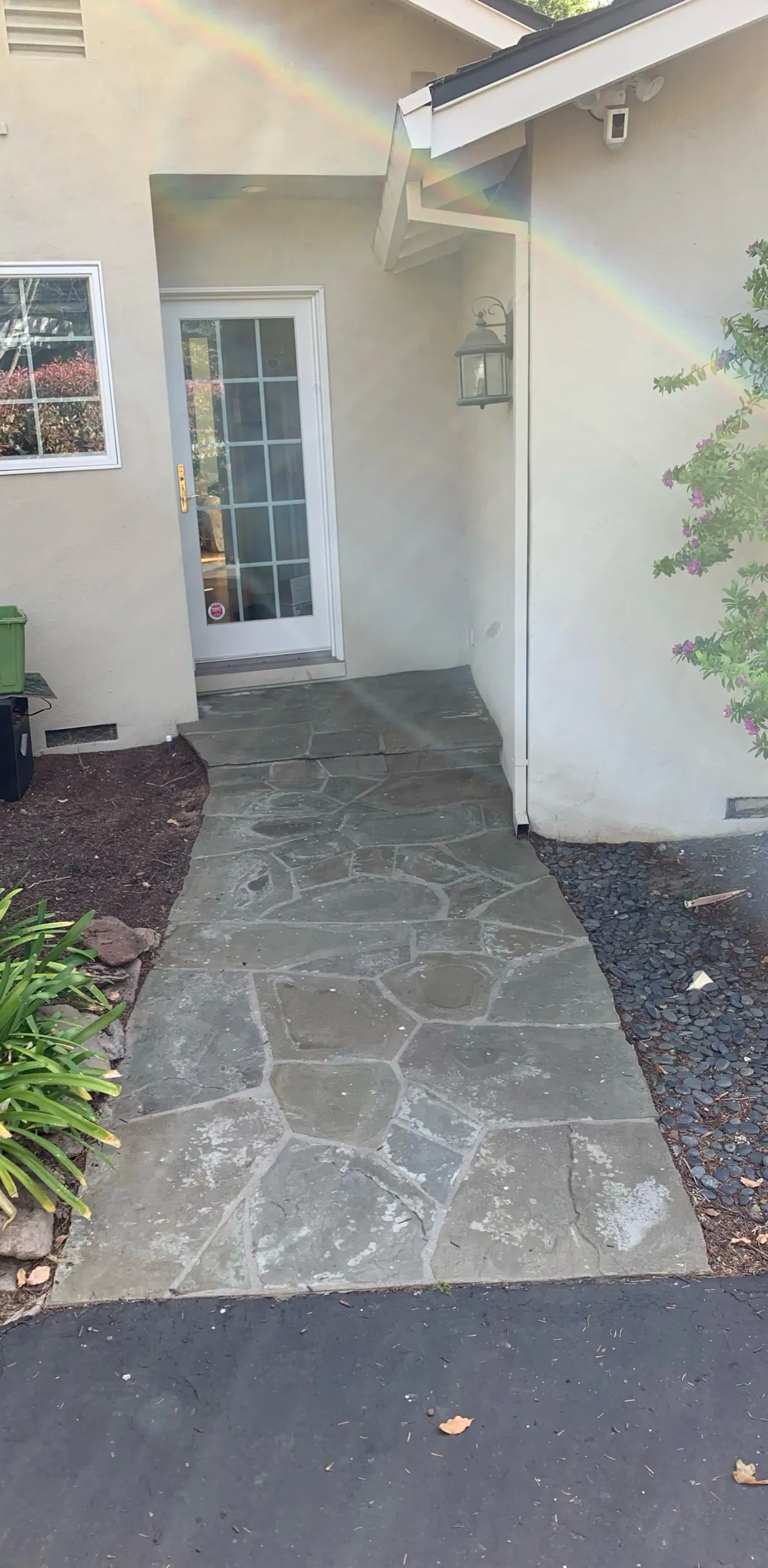 Flagstone Entry — before