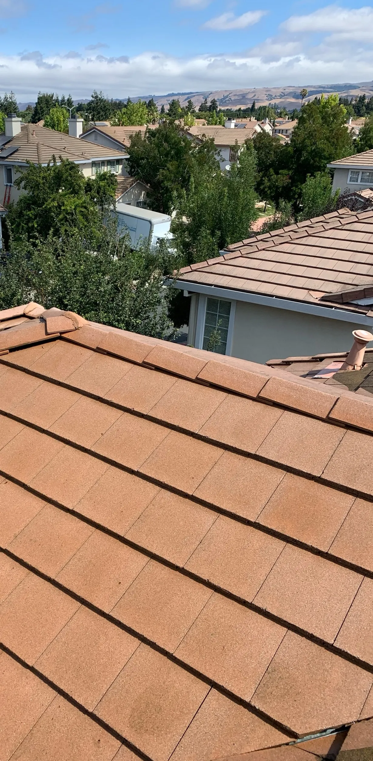 Flat Tile Roof — after