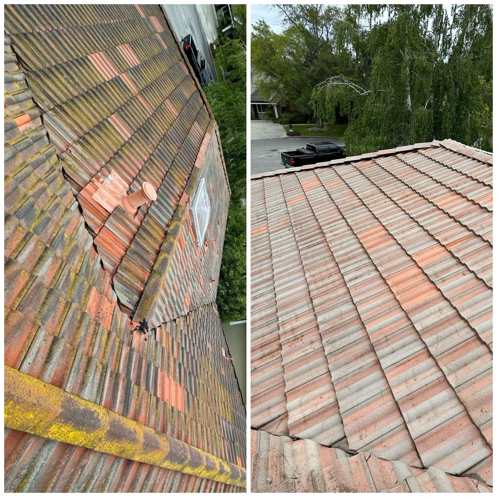 Spanish tile roof